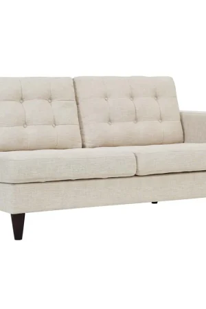 Brand New Modway Empress Right-Facing Upholstered Fabric Loveseat - EEI-2595