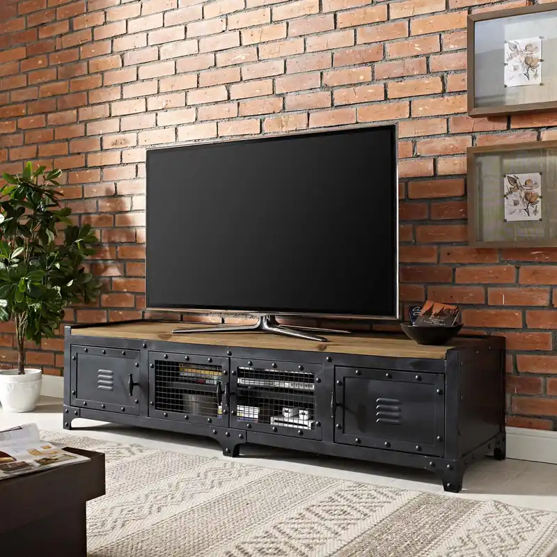 Best Seller Modway Dungeon TV Stand - Black - EEI-2643 - Black