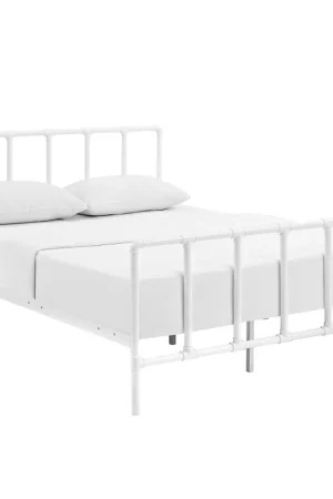 Affordable Modway Dower Queen Stainless Steel Bed - MOD-5437