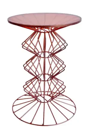 Best Price A&B Home Orianne Ornate Base Side Table