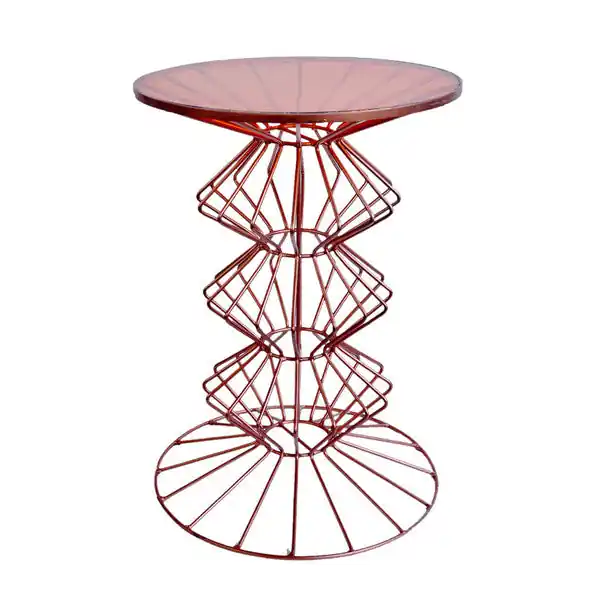 Best Price A&B Home Orianne Ornate Base Side Table