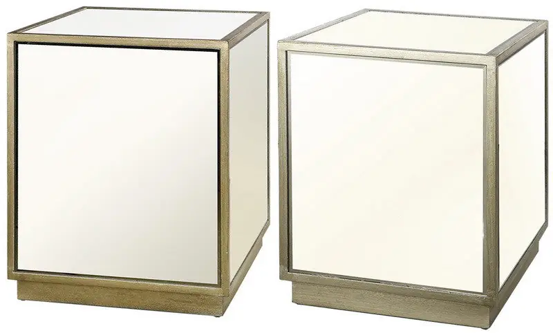 A&B Home Cube Side Tables - Set Of 2 Trusted Brand