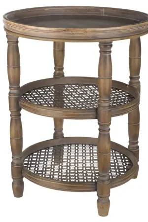 Bargain A&B Home Paisley Round Accent Table