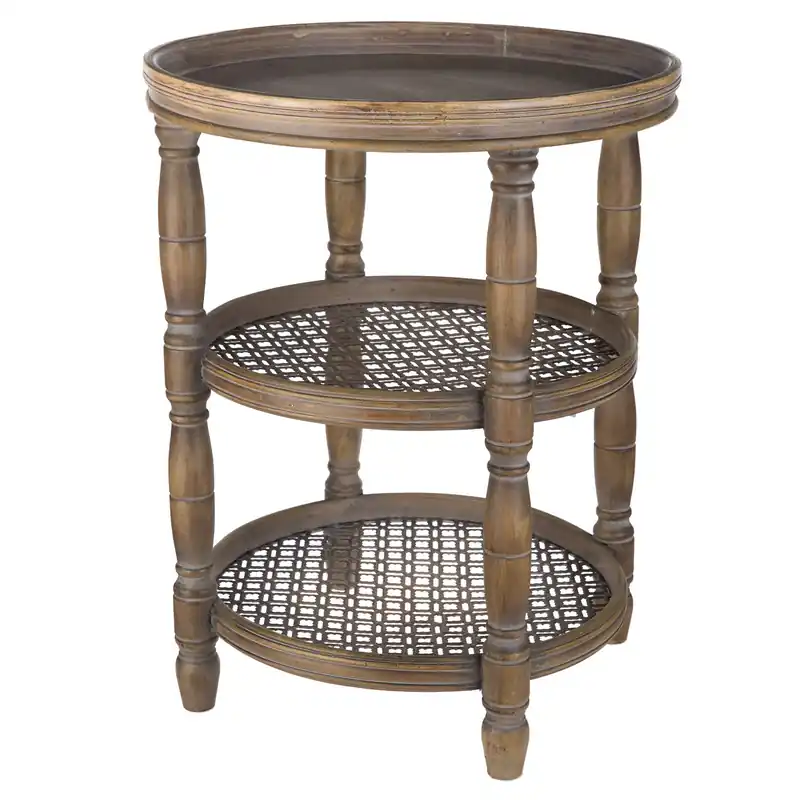 Bargain A&B Home Paisley Round Accent Table
