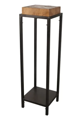A&B Home Wood/Metal Side Table - Set Of 2 Buy Direct