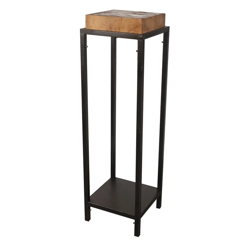 A&B Home Wood/Metal Side Table - Set Of 2 Buy Direct