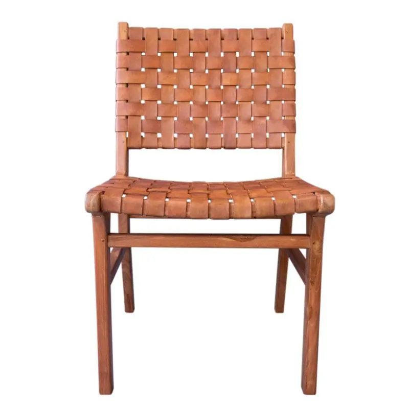 Best Price Oslo Leather Dining Chair Set of 2