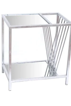 Deal Screen Gems Metal End Table - AF-105