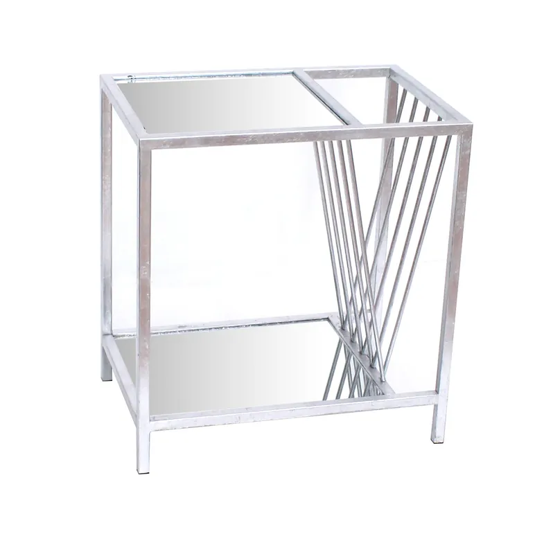 Deal Screen Gems Metal End Table - AF-105