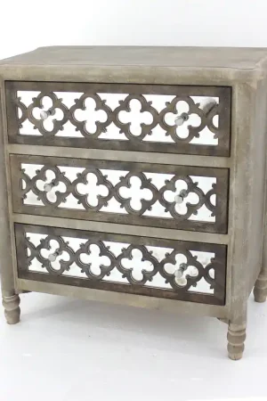 Screen Gems Wood Cabinet - AF-012 -Natural Fast Shipping
