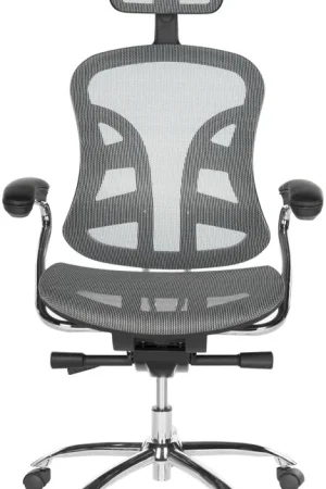 Best Seller Safavieh Jarlan Desk Chair - Gray, Grey, Chrome