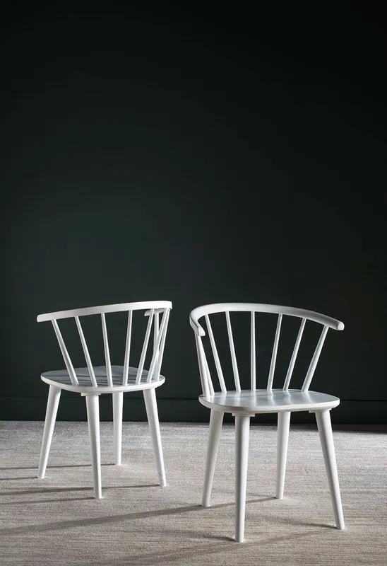 Bargain Safavieh Blanchard Curved Spindle Side Chair