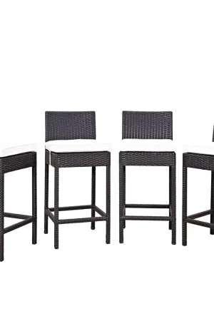 Brand New Modway Convene 4 Piece Outdoor Patio Pub Set - EEI-2218