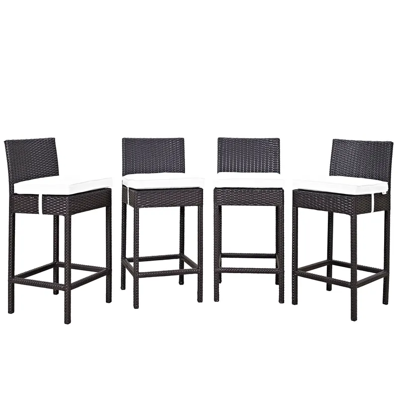 Brand New Modway Convene 4 Piece Outdoor Patio Pub Set - EEI-2218