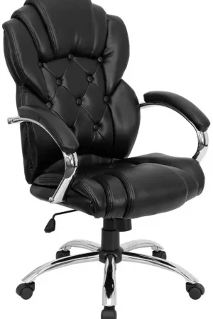 Fan Favorite Flash Furniture High Back Transitional Style Black Leather Executive S