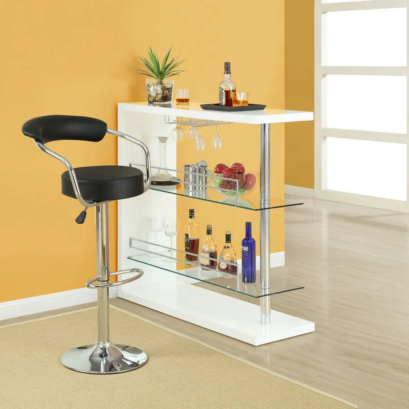 Big Sale Modway Diner Bar Stool Set of 3 - Black - EEI-931 - Black