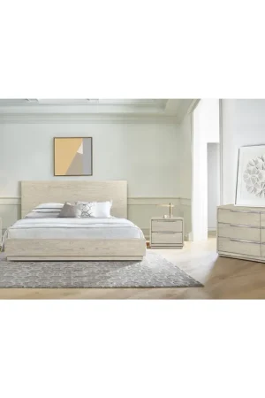 Abbey 6 Drawer Dresser in Grey Oak Wood By Armen Living Sale