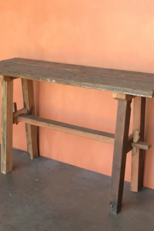 Arcadia Rustic Console Table By HomArt New Release
