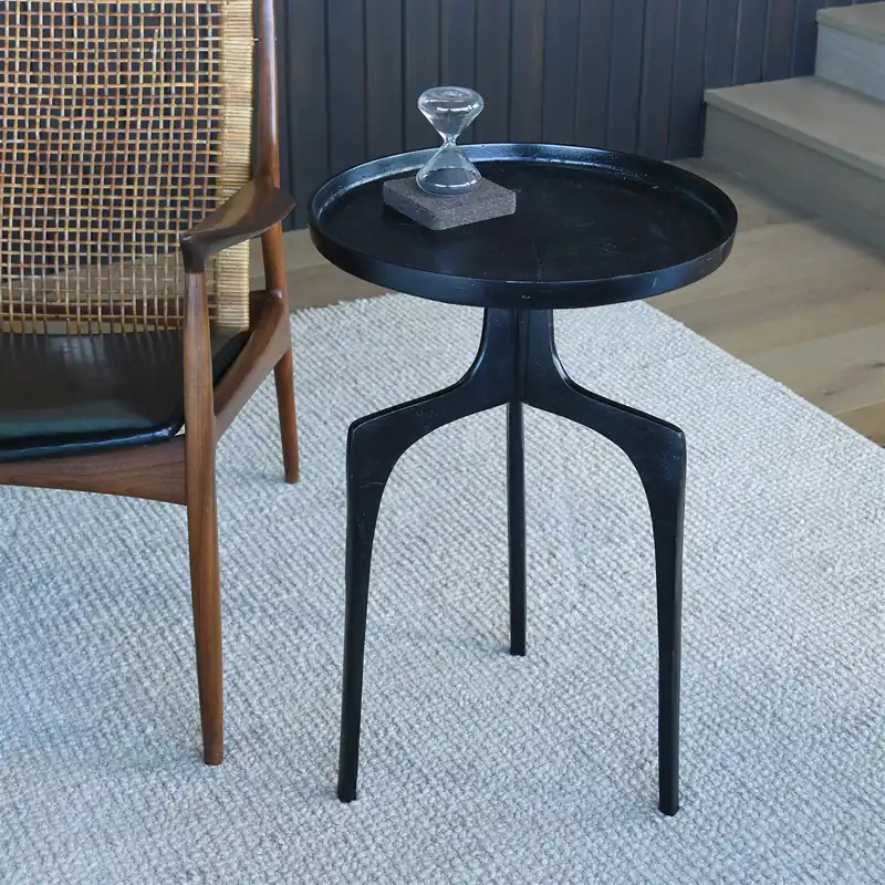 Rothko Side Table, Bronze - Bronze By HomArt Big Sale