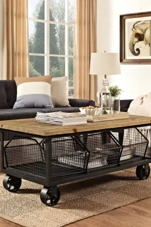 Brand New Fairground Coffee Table By Modway - EEI-2644