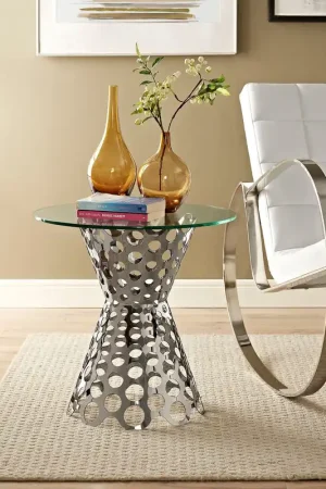 Arrange Glass Top Side Table By Modway - EEI-2106 New Release