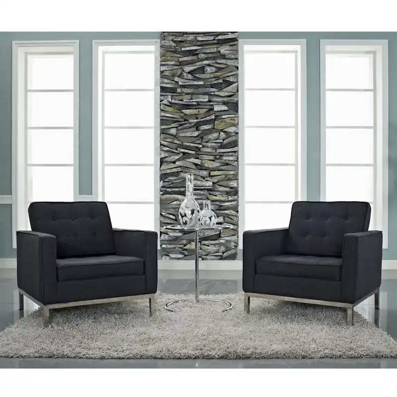 Fresh Stock Loft Wool Armchair By Modway - EEI-184