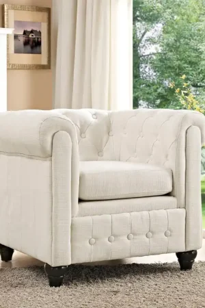 Worldwide Shipping Earl Upholstered Fabric Armchair By Modway - EEI-1410