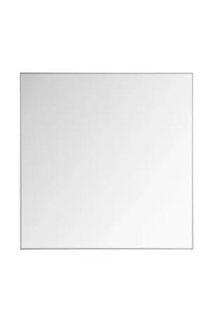 Eviva Sax 30" x 30" Polished Chrome Framed Bathroom Wall-Mounted Mirror Affordable