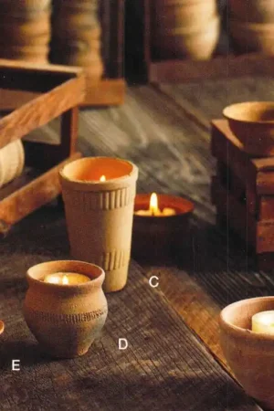 Benares Clay Votive Holders Mega Sale