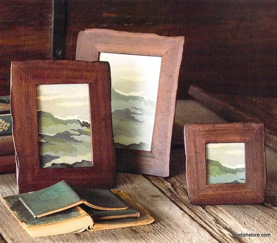 Recycled Red Wood Frames Order Now
