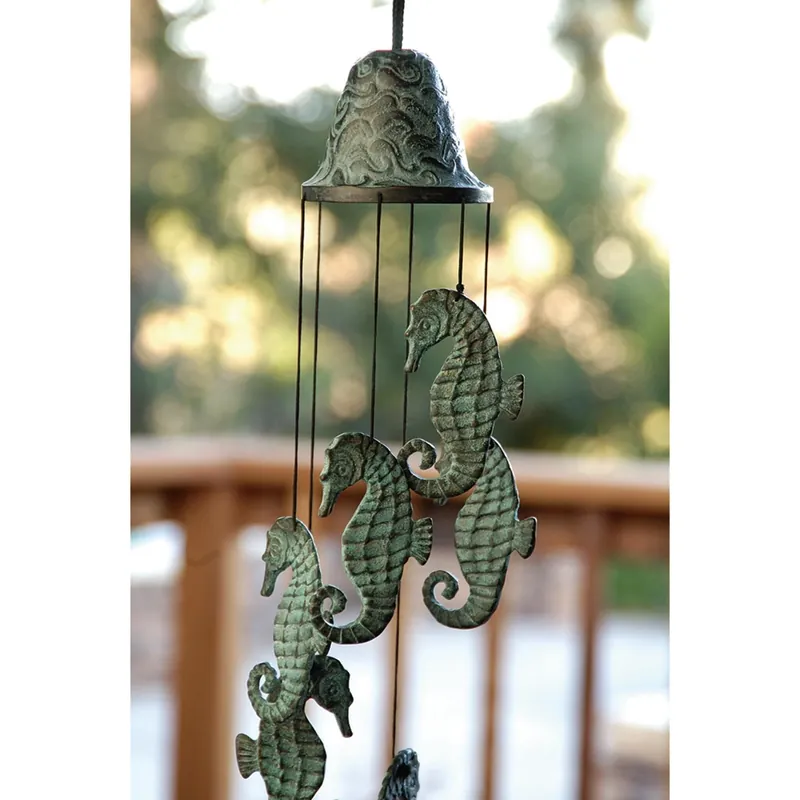 Seahorse Wind Chime By SPI Home - 18in Height Flash Sale