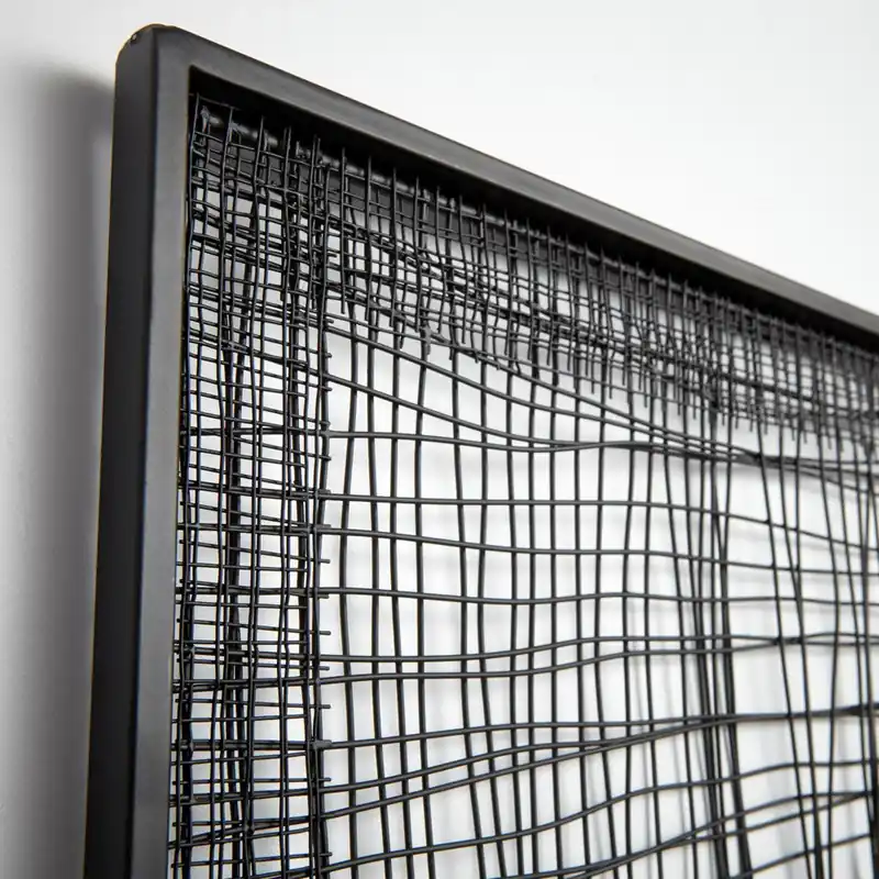 Small Belham Wall Decor - Black Genuine