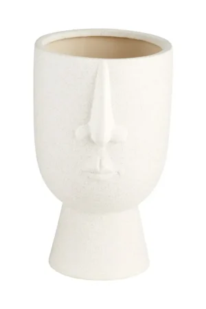 Worldwide Shipping Father Vase - White-Cream