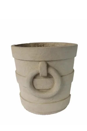 Aztec Round Medium Planter By Anderson Teak Hot Deal