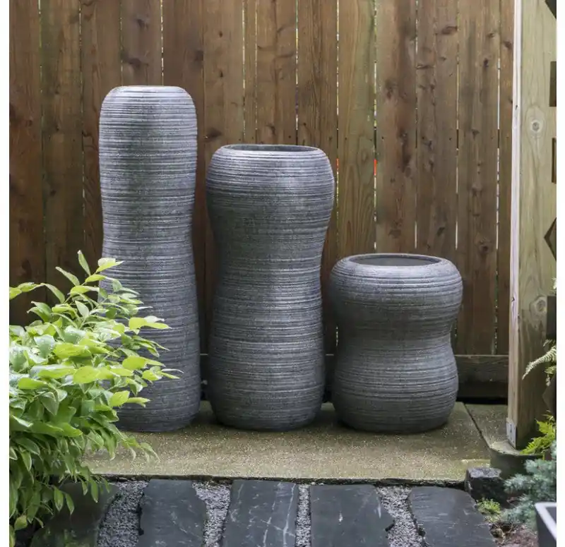 Clearance Naoshima Planters-Gold Leaf Design Group
