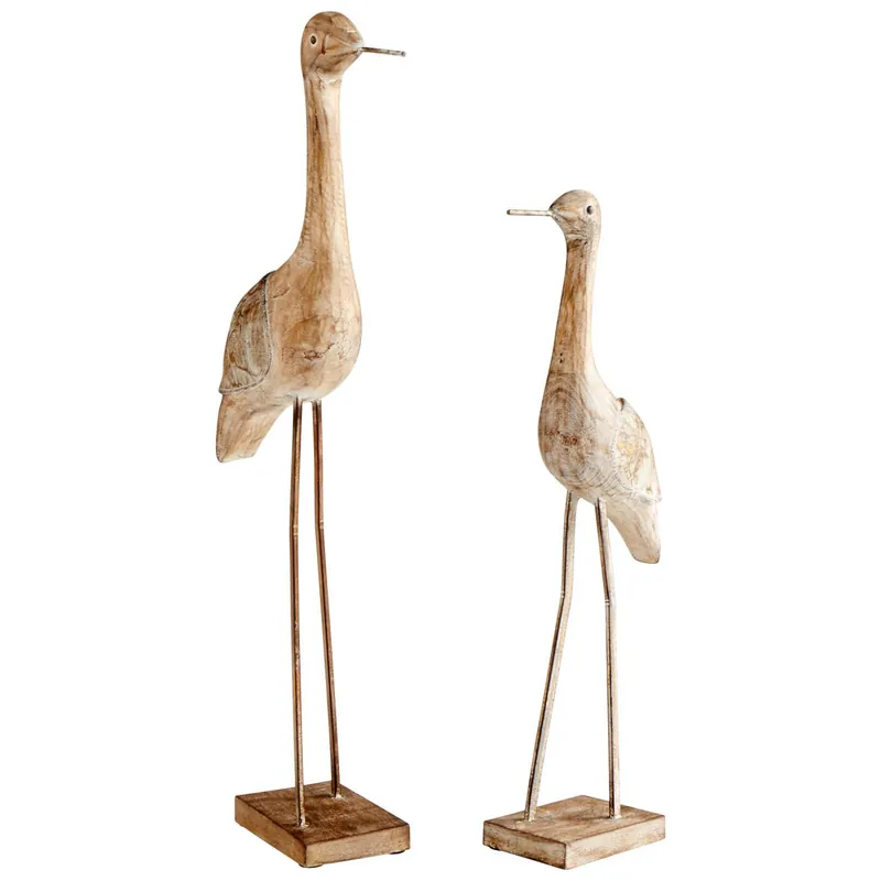 Markdown Large Starling Sculpture By Cyan Design - White-Cream