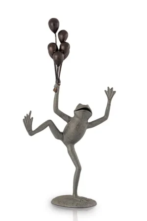 Balloon Seller Frog Garden Sculptures By SPI Home - 36.5in Height Popular