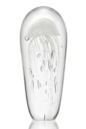 AG White Jellyfish 12 Inch Glo By SPI Home - 11.5in Height Best Price