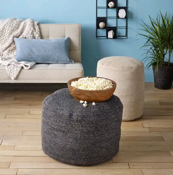 Low Price Melia™ Pouf By Texture Designideas