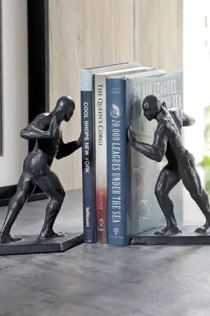 Top Pick Greek Athlete Bookends PR By SPI Home - 7.5in Height