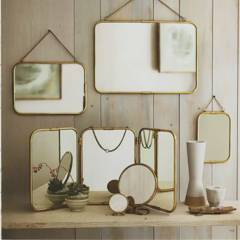 Fresh Stock Florin Round Vanity Mirrors