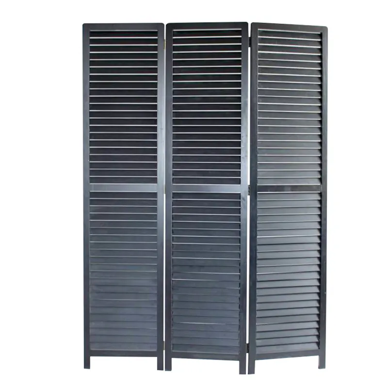 Final Sale Screen Gems Louvertie Screen - Black -Black