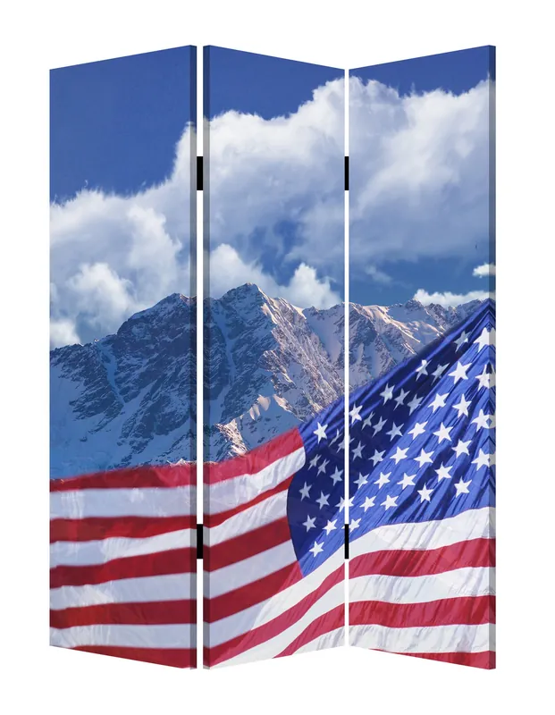 Limited Offer Screen Gems Model American Flag Screen - SG-225