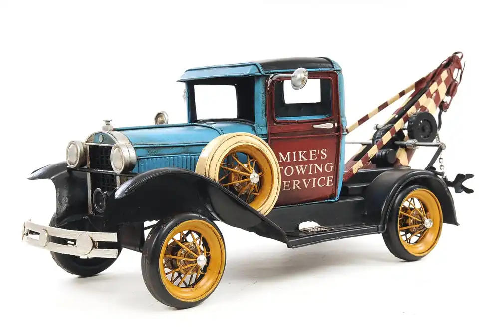 c1931 Ford Model A Tow Truck Sculpture By Homeroots Premium