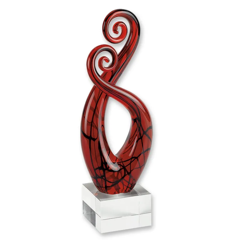 Instant Buy 13 MultiColor Art Glass Centerpiece By Homeroots