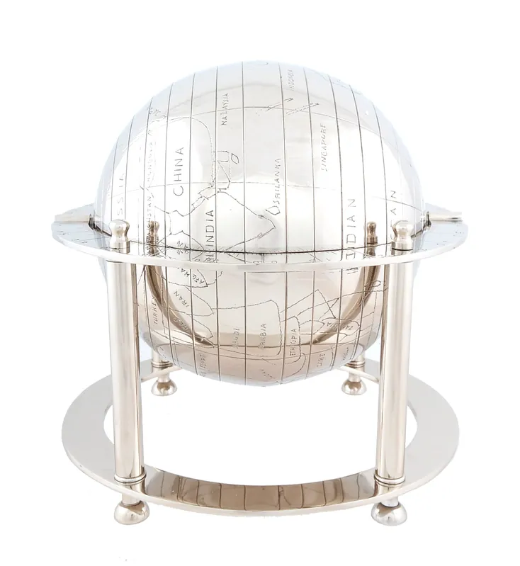 Aluminium Globe By Homeroots Big Sale
