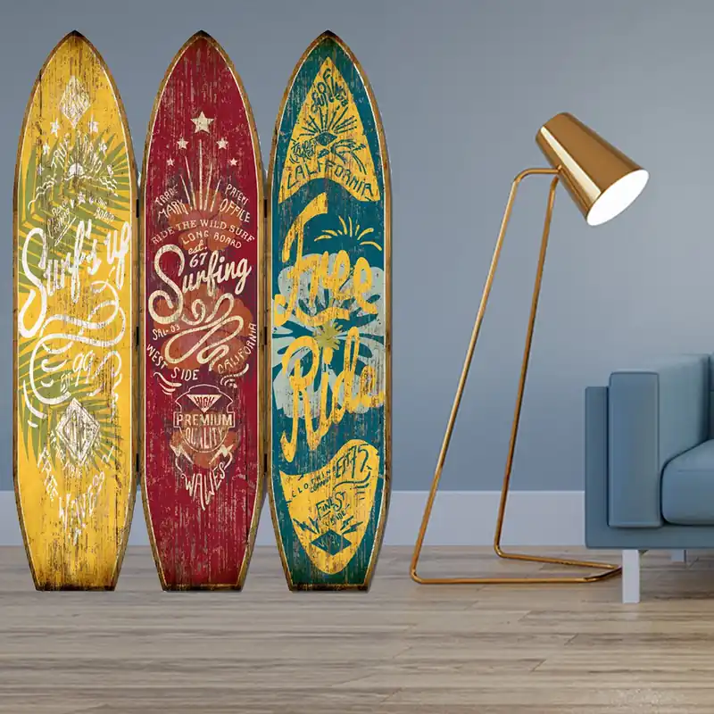 Markdown Multicolor Wood Endless Summer Screen By Homeroots
