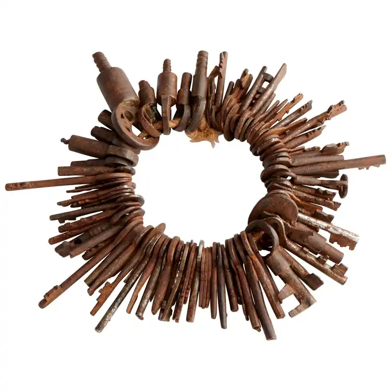 Grab Now Key Ring By Cyan Design - Brown-Bronze-Rust