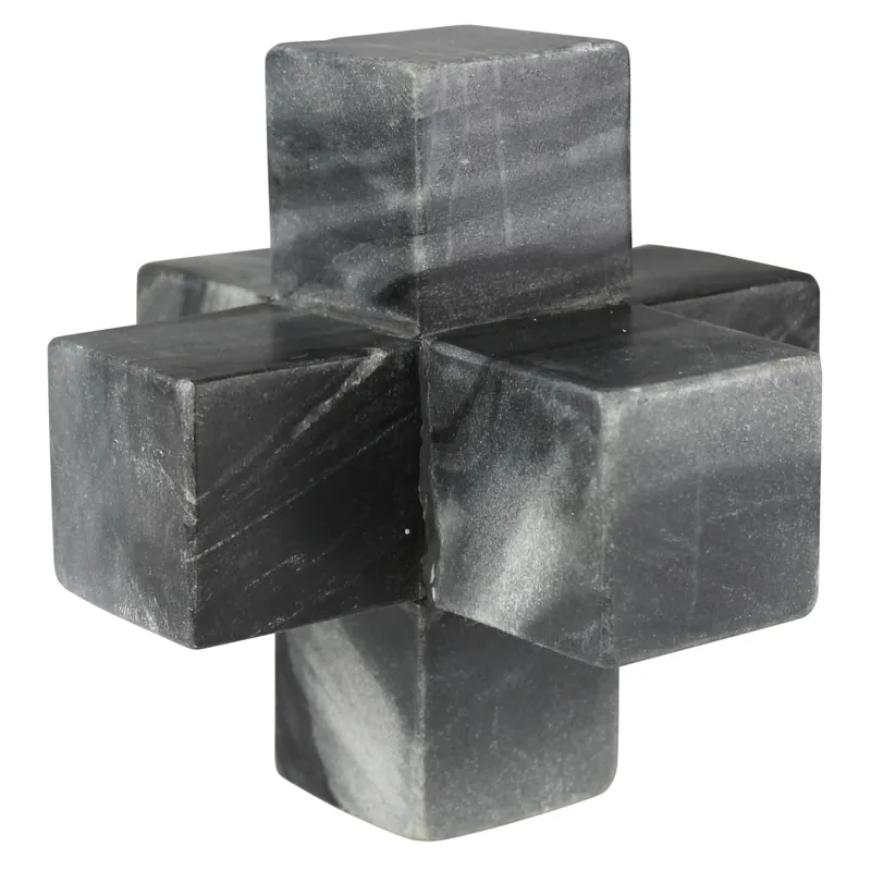 Luxury Jack, Black Marble By HomArt