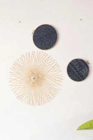 Lan Na - Hill Tribe Wall Decor Set Of 3 By Thaihome While Supplies Last